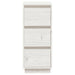 Servante, 2 buc., alb, 32x34x75 cm, lemn masiv de pin - WALTI WALTI