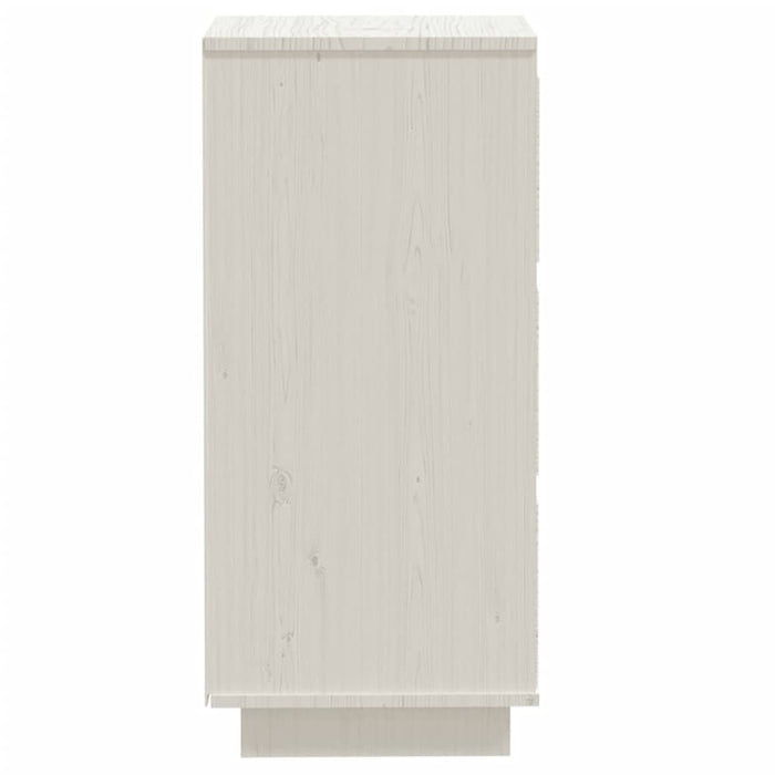 Servante, 2 buc., alb, 32x34x75 cm, lemn masiv de pin - WALTI WALTI