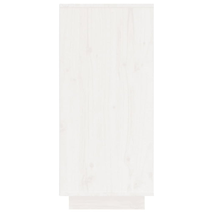 Servantă albă 60x34x75 cm din lemn masiv de pin - WALTI WALTI