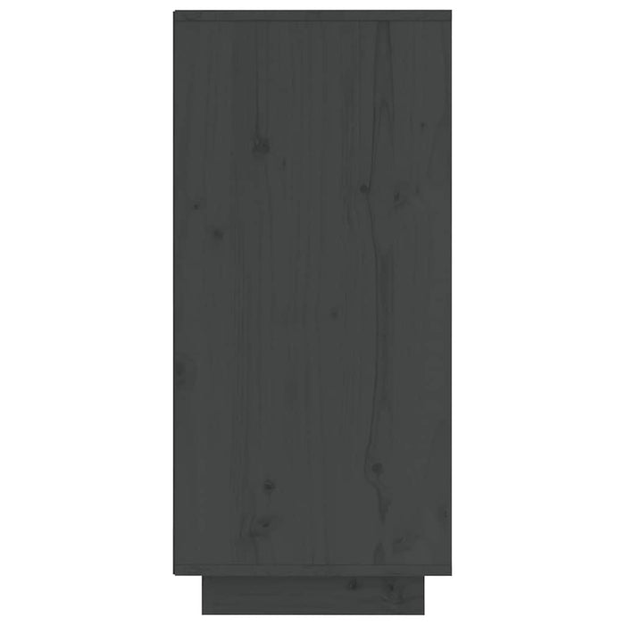 Dulap, gri, 60x34x75 cm, lemn masiv de pin WALTI