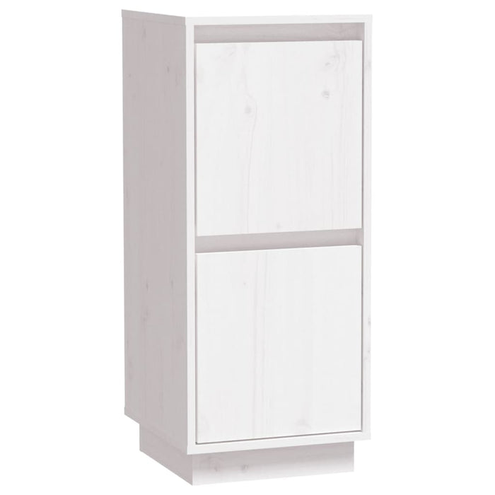 Servante, 2 buc., alb, 31,5x34x75 cm, lemn masiv de pin - WALTI WALTI