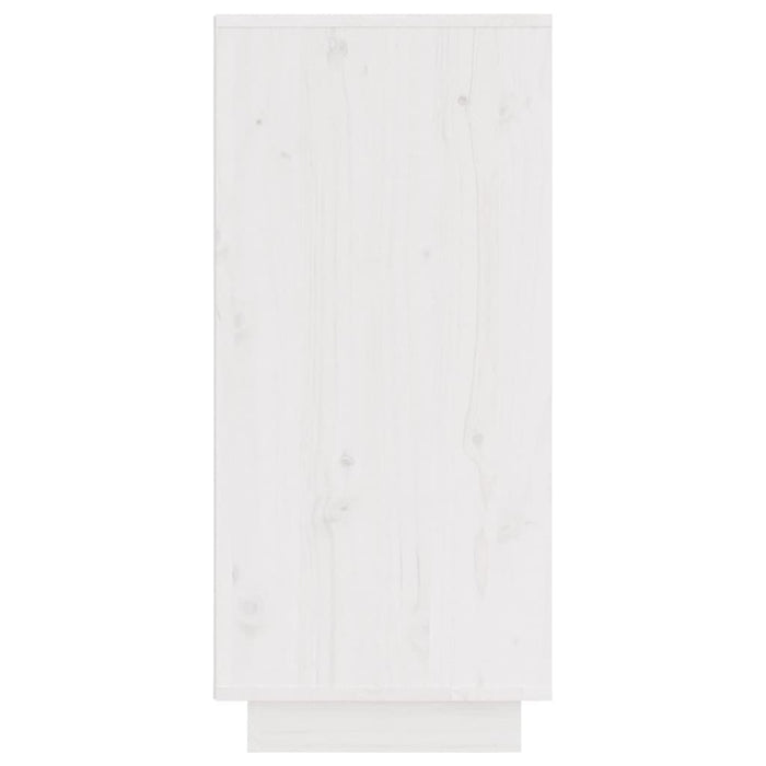 Servante, 2 buc., alb, 31,5x34x75 cm, lemn masiv de pin - WALTI WALTI