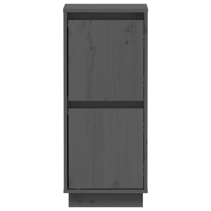 Servante, 2 buc., gri, 31,5x34x75 cm, lemn masiv de pin - WALTI WALTI