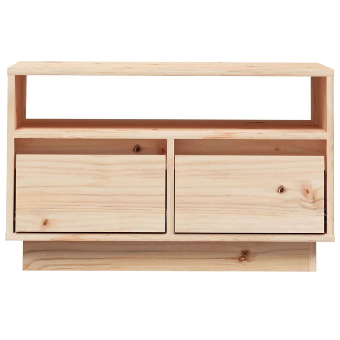 Comodă TV, 60x35x37 cm, lemn masiv de pin - WALTI WALTI