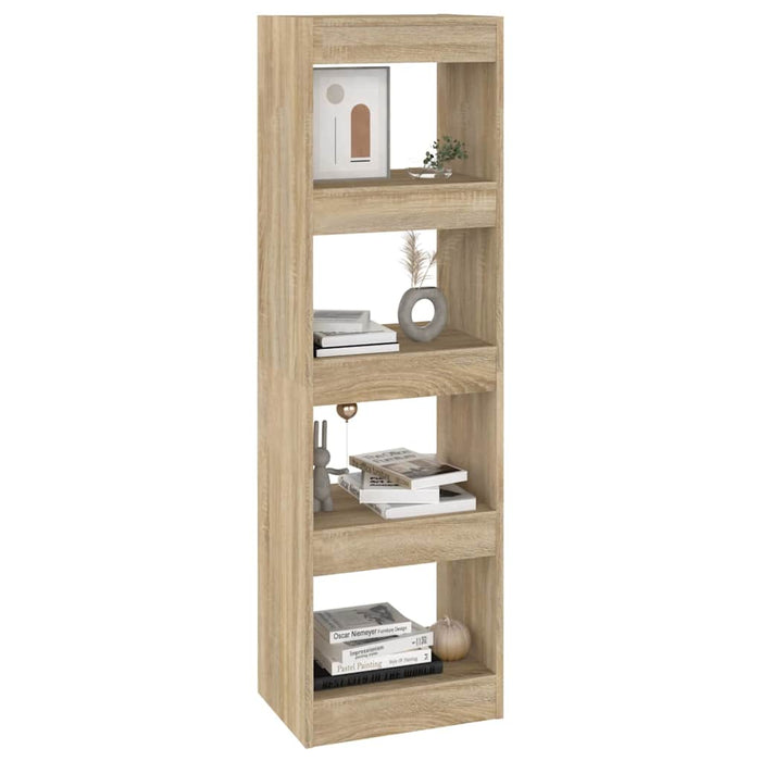 Bibliotecă/Separator cameră, stejar sonoma, 40x30x135 cm WALTI