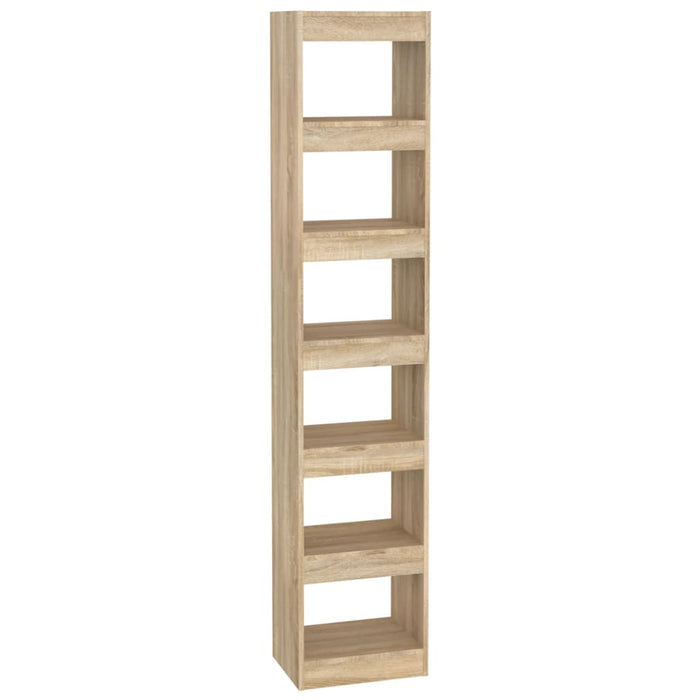 Bibliotecă/Separator cameră, stejar sonoma, 40x30x198 cm - WALTI WALTI