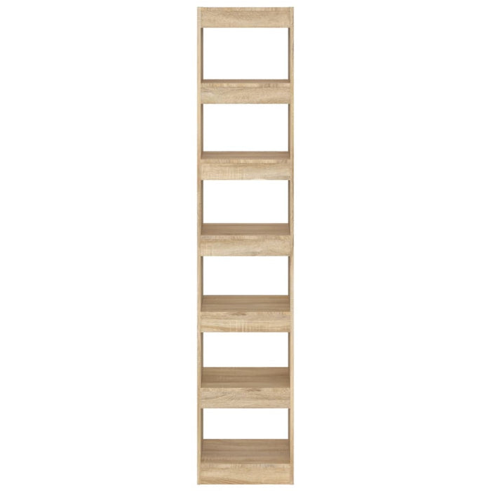 Bibliotecă/Separator cameră, stejar sonoma, 40x30x198 cm - WALTI WALTI