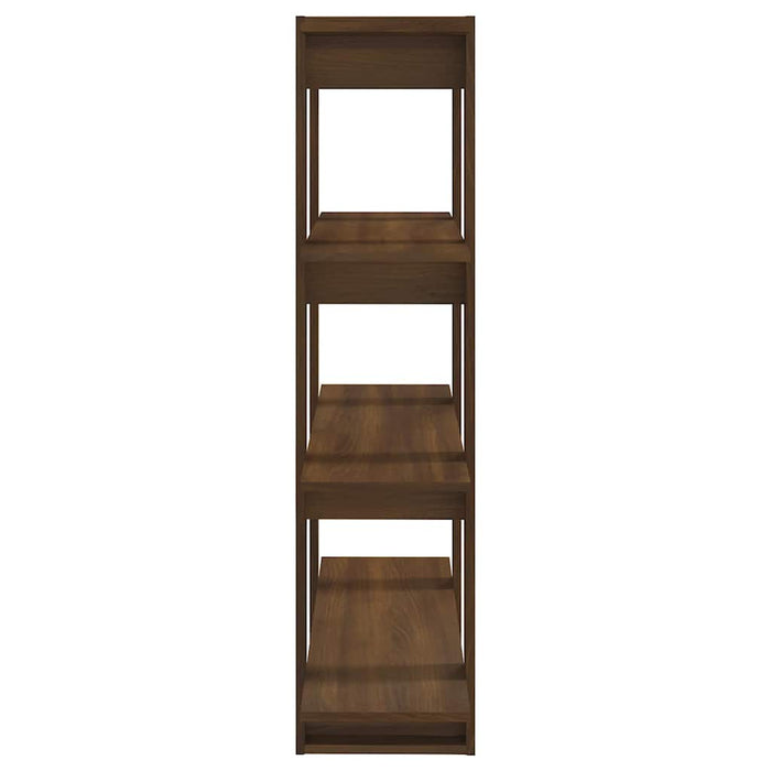 Bibliotecă/Separator cameră, stejar maro, 100x30x123,5 cm WALTI