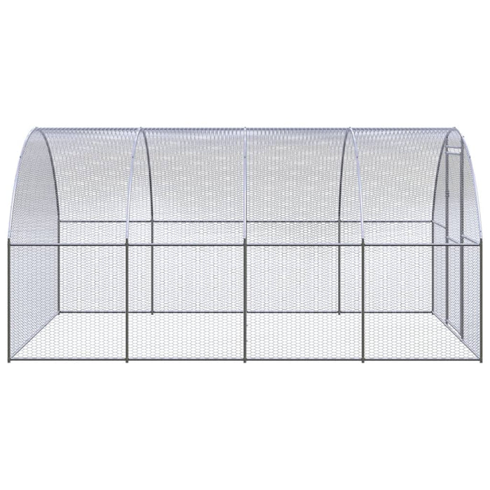 Coteț de găini pentru exterior, 3x4x2 m, oțel zincat - WALTI WALTI