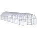 Coteț de găini pentru exterior, 3x12x2 m, oțel zincat - WALTI WALTI