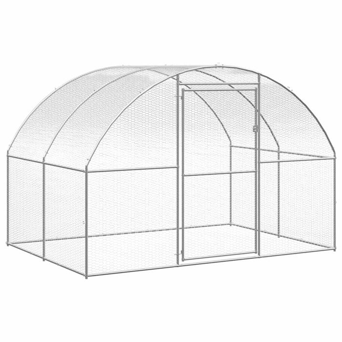 Coteț de găini pentru exterior, 3x12x2 m, oțel zincat - WALTI WALTI