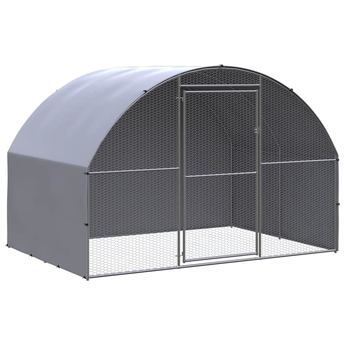 Volieră de păsări pentru exterior, 3x2x2 m, oțel galvanizat - WALTI WALTI