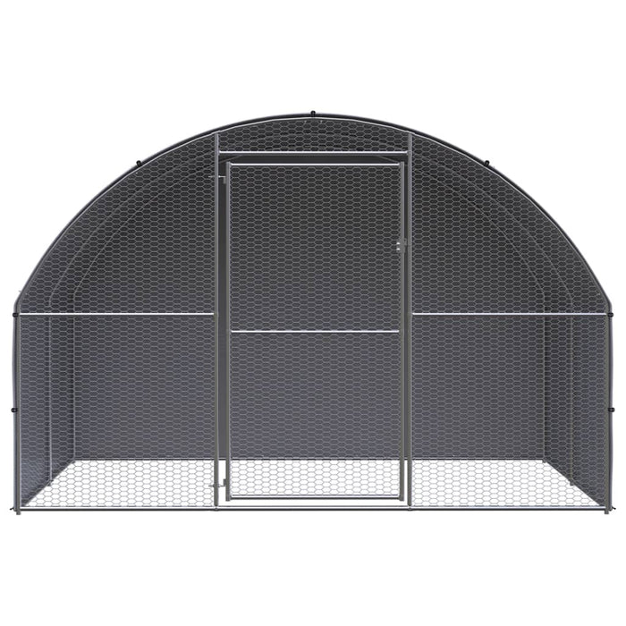 Volieră de păsări pentru exterior, 3x2x2 m, oțel galvanizat - WALTI WALTI
