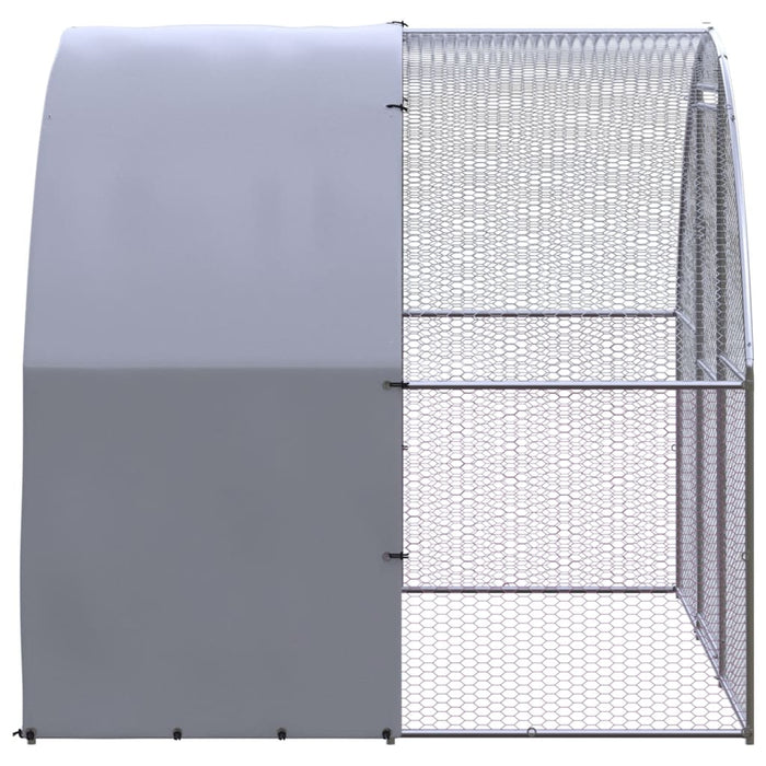 Volieră de păsări pentru exterior, 3x2x2 m, oțel galvanizat - WALTI WALTI