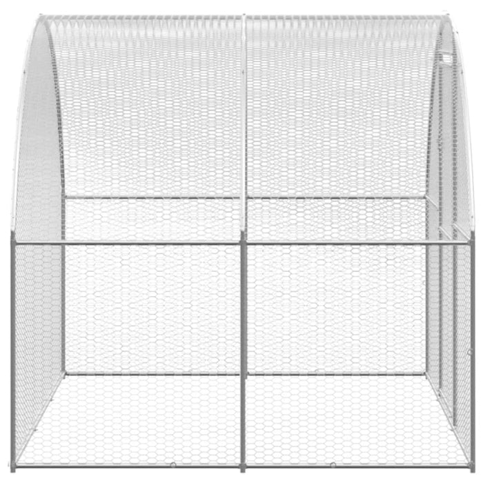 Volieră de păsări pentru exterior, 3x2x2 m, oțel galvanizat - WALTI WALTI