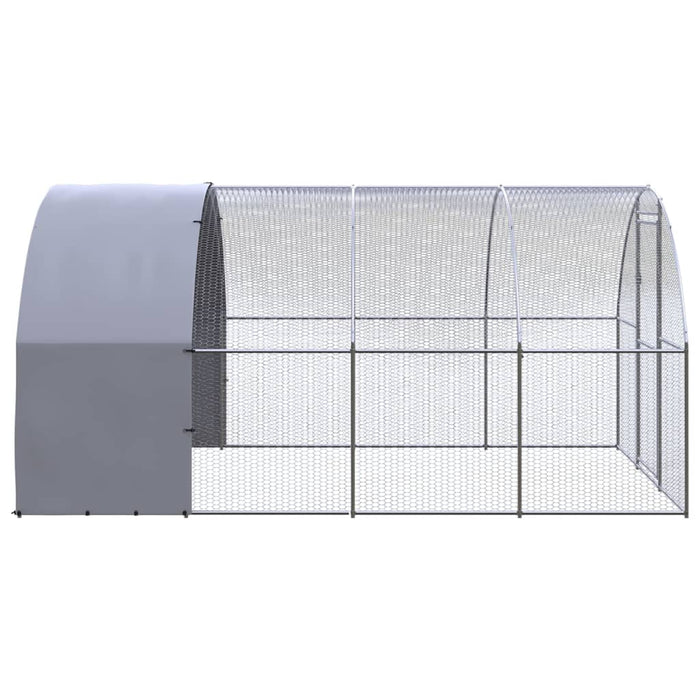 Coteț de găini pentru exterior, 3x4x2 m, oțel zincat - WALTI WALTI