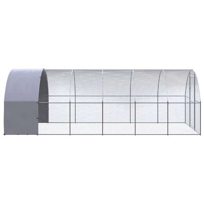 Coteț de găini pentru exterior, 3x6x2 m, oțel zincat - WALTI WALTI