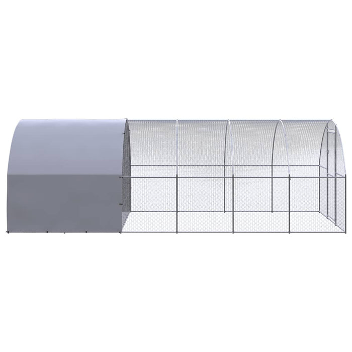 Coteț de găini pentru exterior, 3x6x2 m, oțel zincat - WALTI WALTI