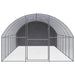Coteț de găini pentru exterior, 3x8x2 m, oțel zincat - WALTI WALTI