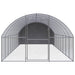 Coteț de găini pentru exterior, 3x10x2 m, oțel zincat - WALTI WALTI