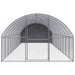 Coteț de găini pentru exterior, 3x12x2 m, oțel zincat - WALTI WALTI