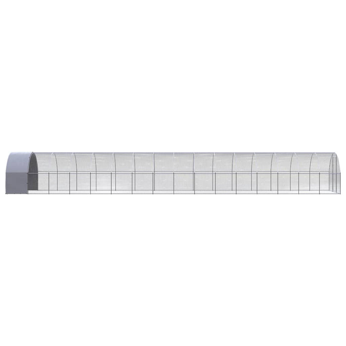 Coteț de găini pentru exterior, 3x16x2 m, oțel zincat - WALTI WALTI
