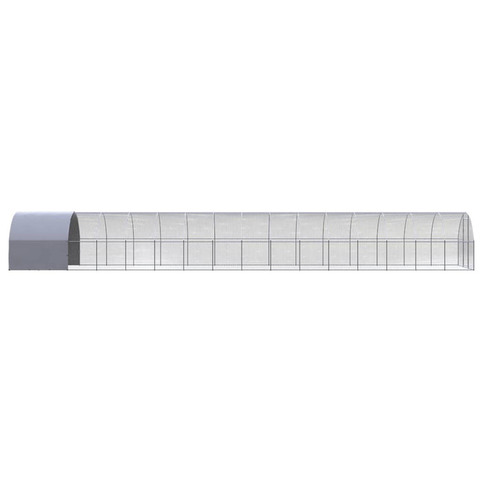 Coteț de găini pentru exterior, 3x16x2 m, oțel zincat - WALTI WALTI