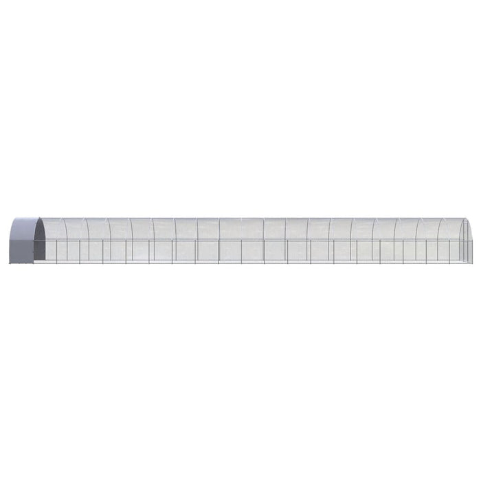 Coteț de găini pentru exterior, 3x20x2 m, oțel zincat - WALTI WALTI
