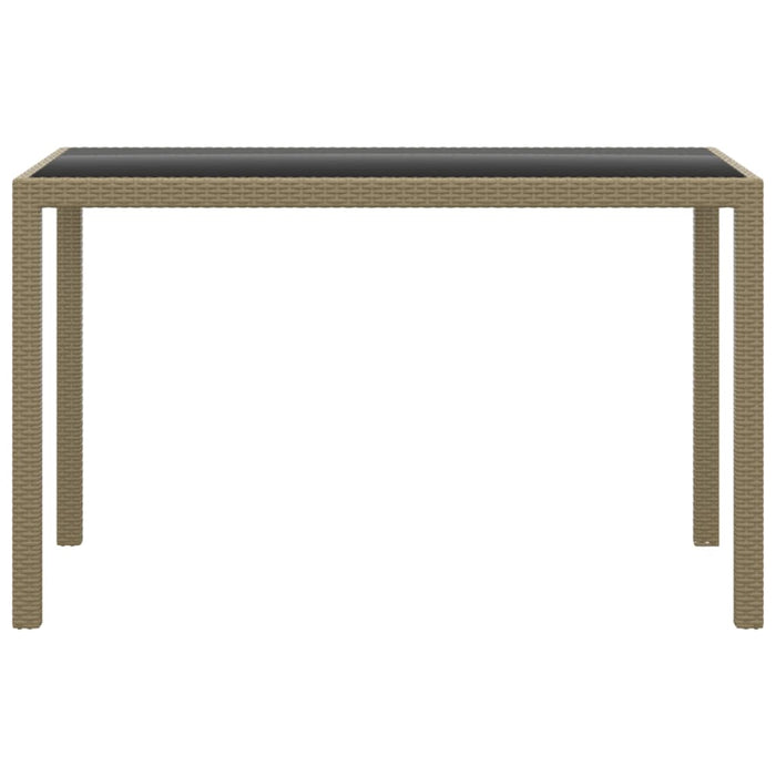 Set mobilier de grădină cu perne, 3 piese, bej, poliratan - WALTI WALTI