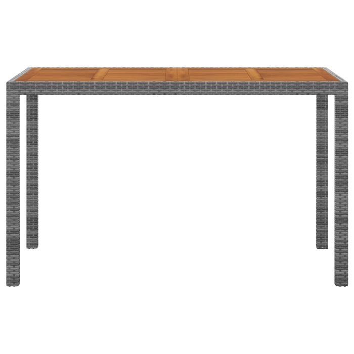 Set mobilier de grădină cu perne, 3 piese, gri, poliratan WALTI