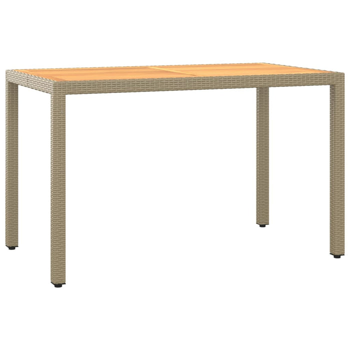 Set mobilier de grădină cu perne, 19 piese, bej, poliratan - WALTI WALTI