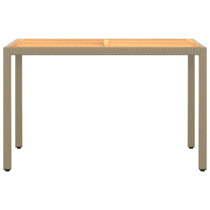 Set mobilier de grădină cu perne, 19 piese, bej, poliratan - WALTI WALTI