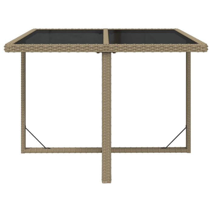 Set mobilier de grădină cu perne, 5 piese, bej, poliratan - WALTI WALTI