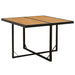 Set mobilier de grădină cu perne, 9 piese, negru, poliratan - WALTI WALTI