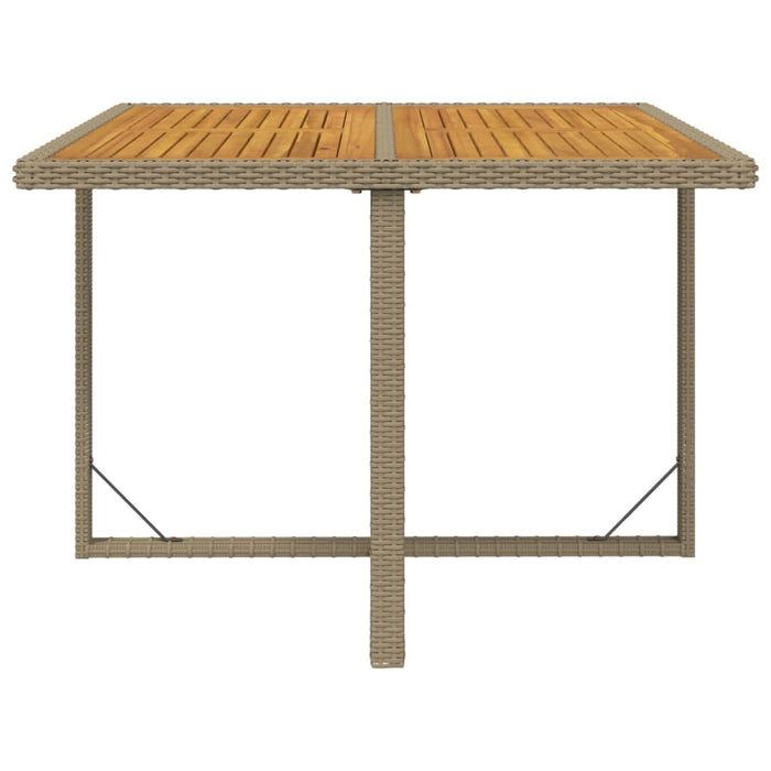 Set mobilier de grădină cu perne, 5 piese, bej, poliratan - WALTI WALTI
