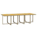Set mobilier de exterior cu perne, 15 piese, bej, poliratan - WALTI WALTI