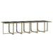 Set mobilier de exterior cu perne, 17 piese, bej, poliratan - WALTI WALTI