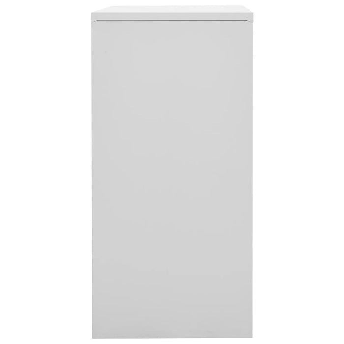 Dulapuri vestiar 5 buc. gri deschis și verde 90x45x92,5 cm oțel - WALTI WALTI