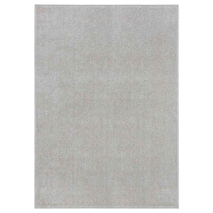 Covor cu fire scurte, gri deschis, 240x340 cm WALTI