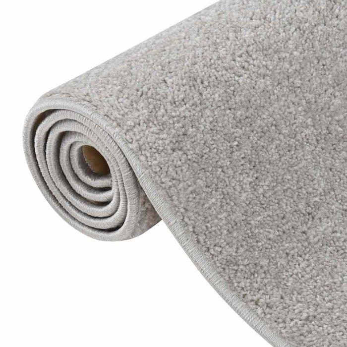 Covor cu fire scurte, gri deschis, 240x340 cm WALTI