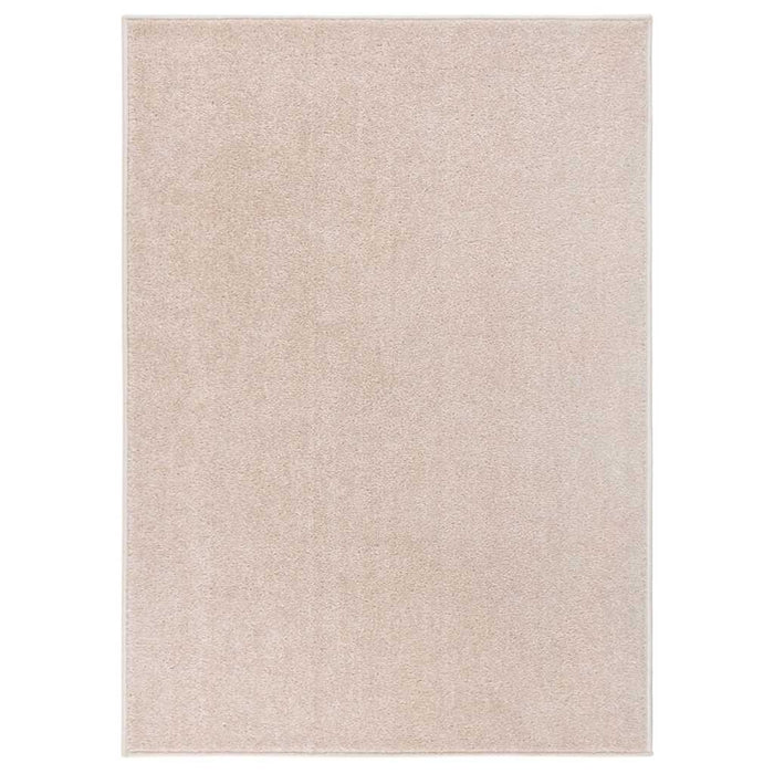 Covor cu fire scurte, bej închis, 140x200 cm WALTI