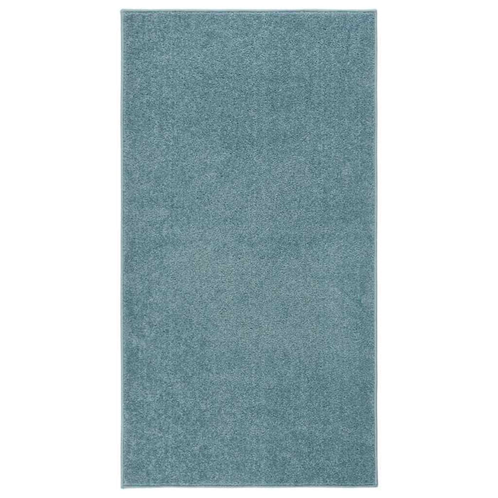 Covor cu fire scurte, albastru, 80x150 cm WALTI