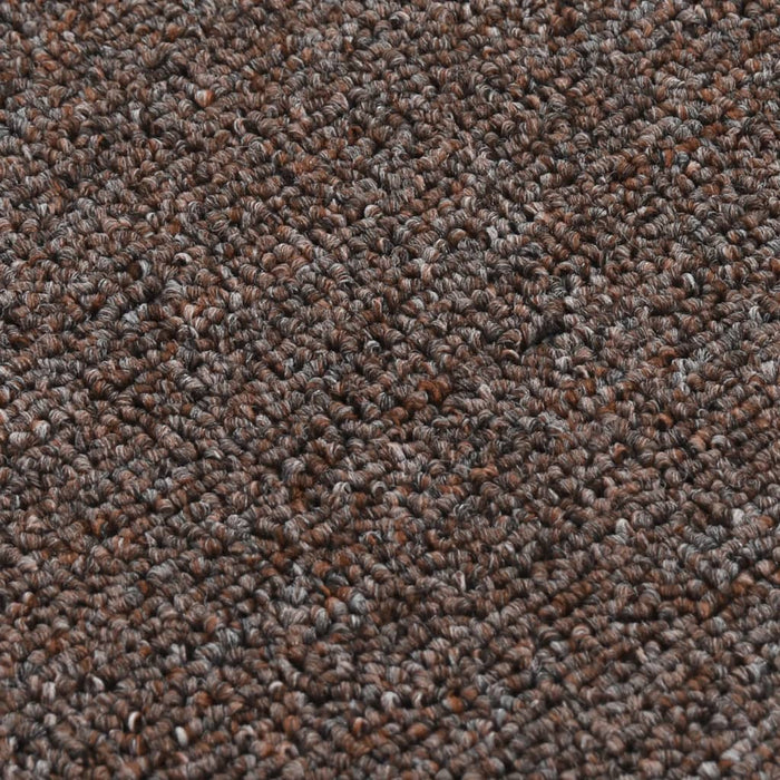 Covorașe de scări, 15 buc., maro, 75x20 cm, dreptunghiular - WALTI WALTI