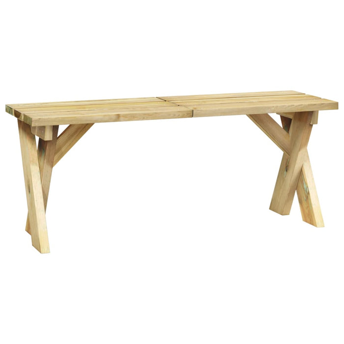 Bancă de grădină, 110 cm, lemn de pin tratat WALTI