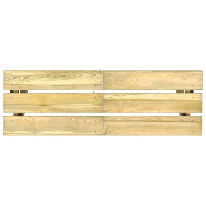 Bancă de grădină, 110 cm, lemn de pin tratat WALTI