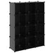 Organizator cub de depozitare, 12 cuburi, negru, PP - WALTI WALTI