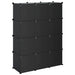 Organizator cub de depozitare, 12 cuburi, negru, PP - WALTI WALTI