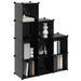 Organizator cub de depozitare, 9 cuburi, negru, PP - WALTI WALTI