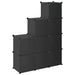 Organizator cub de depozitare, 9 cuburi, negru, PP - WALTI WALTI