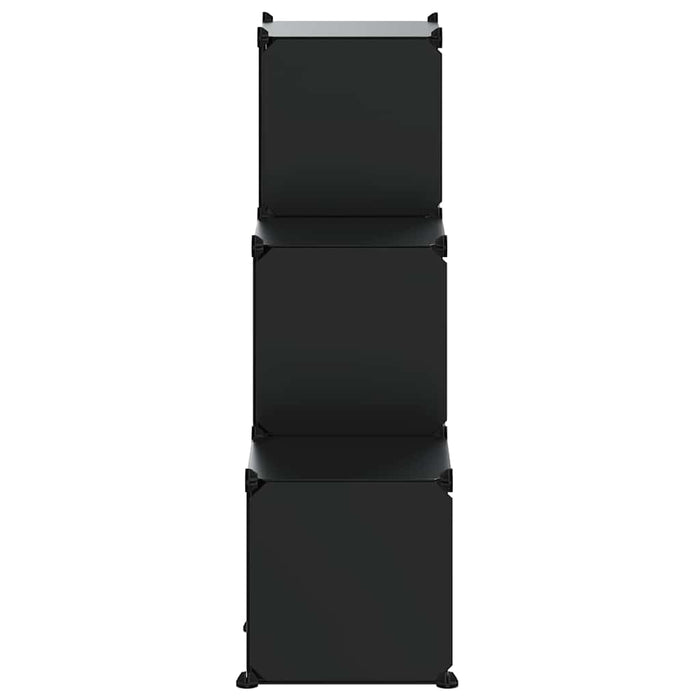 Organizator cub de depozitare, 6 cuburi, negru, PP - WALTI WALTI